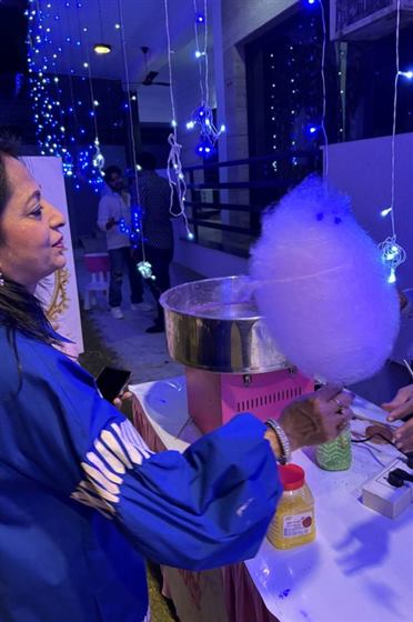 Candy Floss & Popcorn — Meaura Events activity