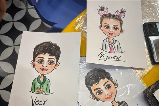 Caricature — Meaura Events activity