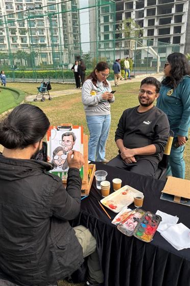 Caricature — Meaura Events activity