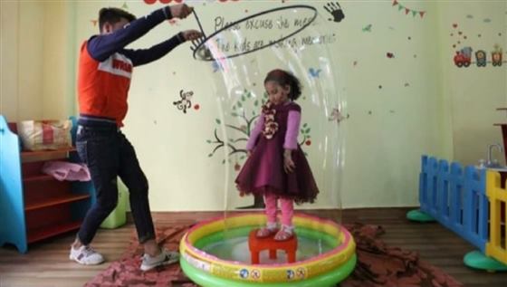 Kids in Bubble — Meaura Events activity