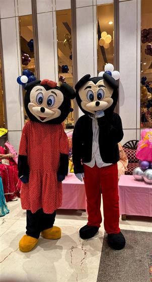 Mickey, Minnie & Starfish — Meaura Events activity