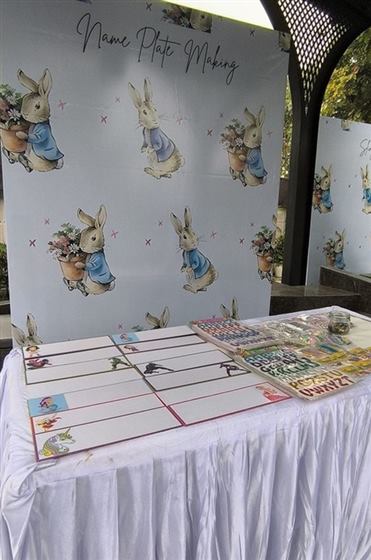 Name Plate — Meaura Events activity