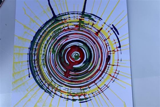 Spin Art — Meaura Events activity