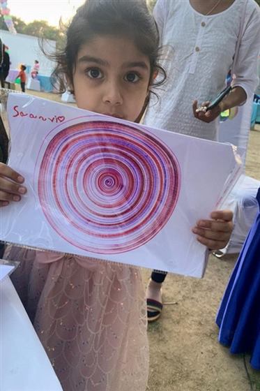 Spin Art — Meaura Events activity