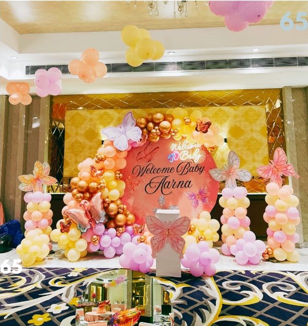Butterfly Garden Birthday decoration by Meaura Events