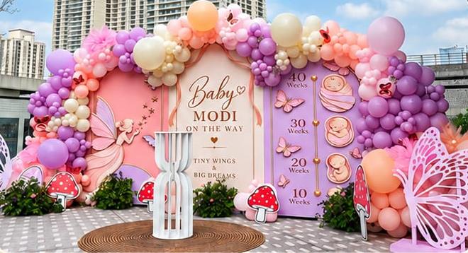 Fairy Garden Grand Baby Shower decoration by Meaura Events