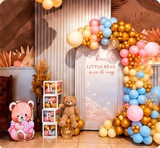 Little Star Baby Shower decoration by Meaura Events